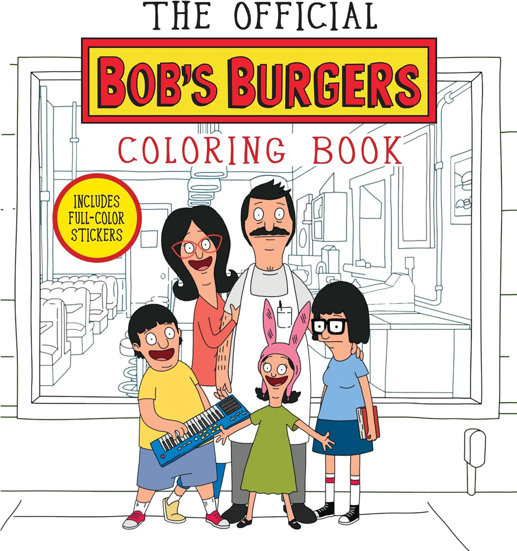 The Official Bob's Burgers Coloring Book by Loren Bouchard