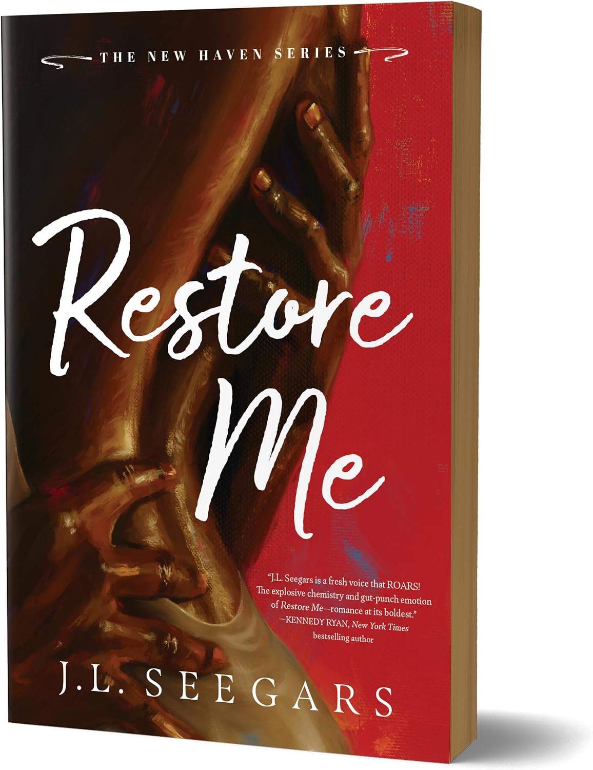 Restore Me (Deluxe Edition): A Forbidden, Enemies-to-Lovers Romance of Redemption and Healing (New Haven, 1) by J.L. Seegars