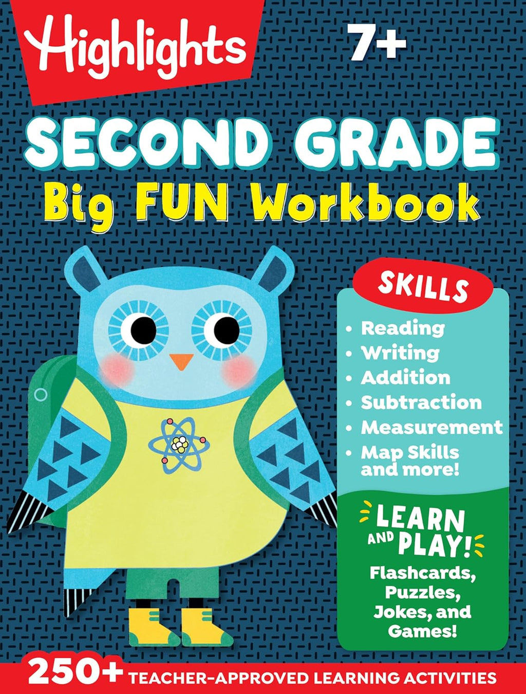 Second Grade Big Fun Workbook: Second Grade Curriculum Workbook for Kids, Practice Math, Reading, Writing, Spelling, Science and More by Highlights Learning