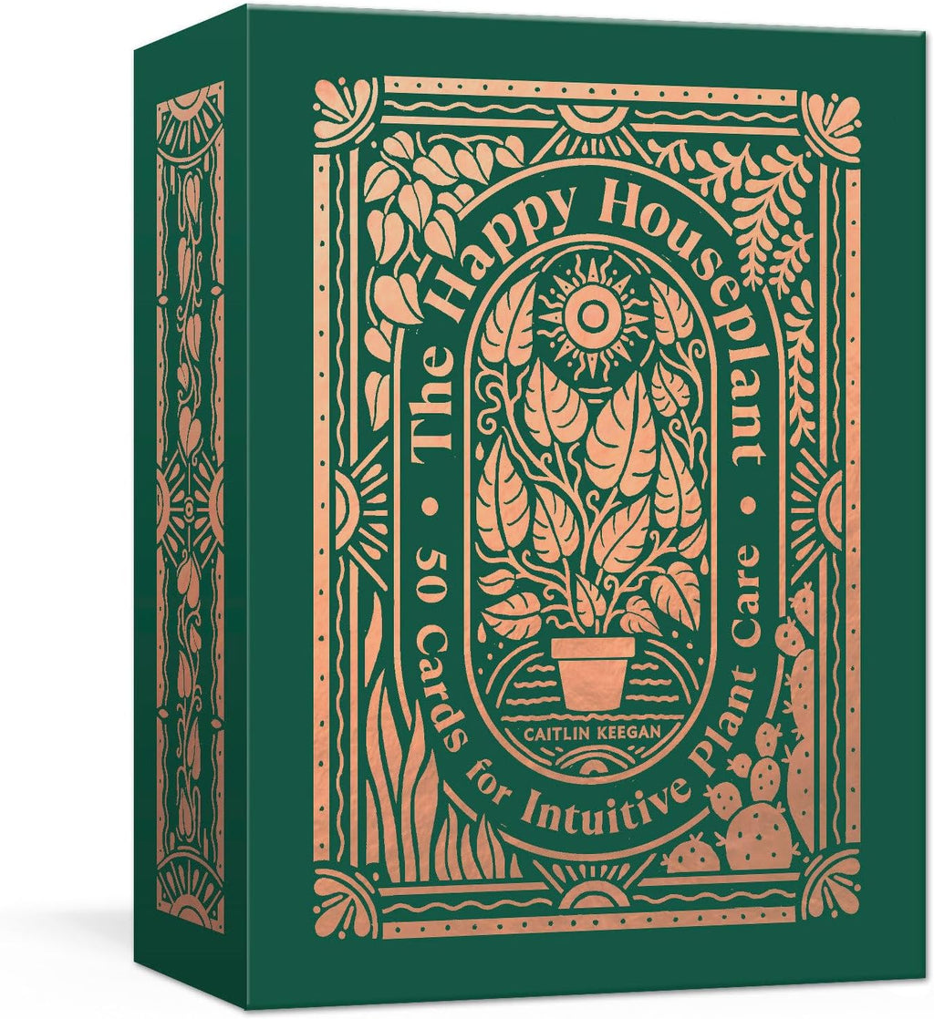 The Happy Houseplant Deck: 50 Cards for Intuitive Plant Care by Caitlin Keegan