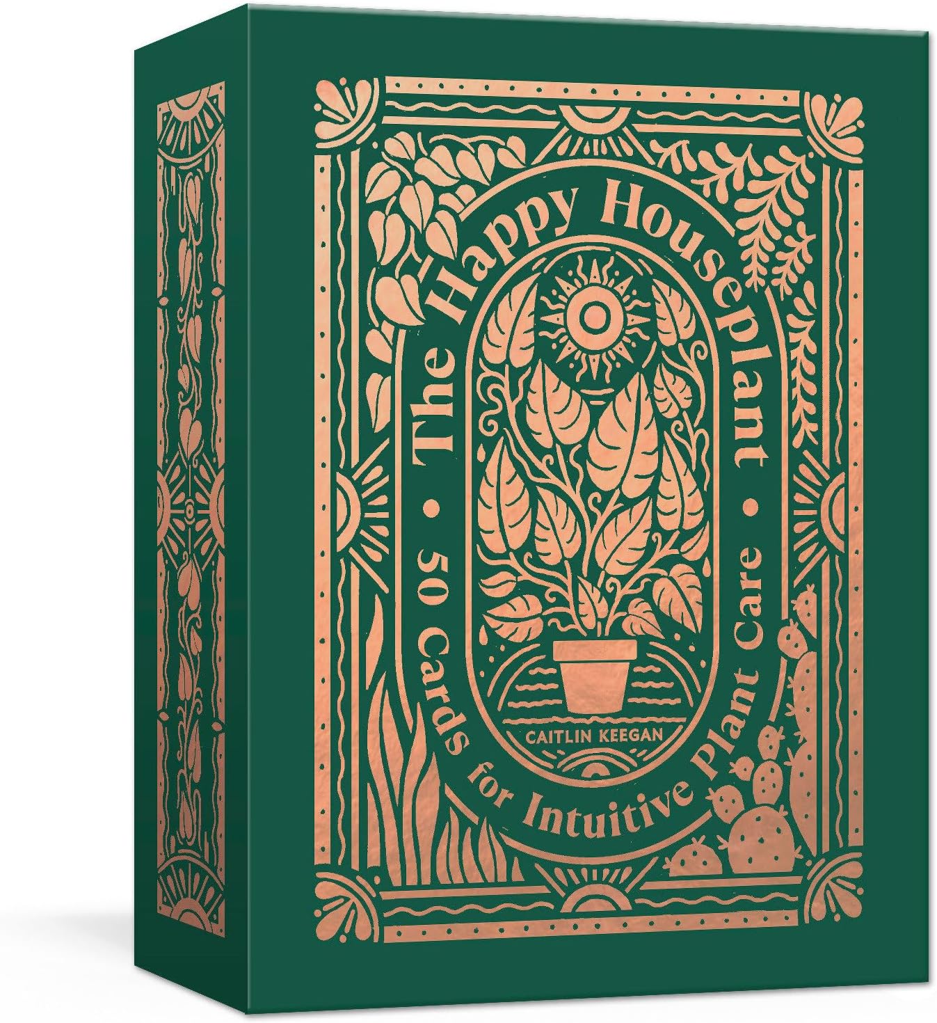The Happy Houseplant Deck: 50 Cards for Intuitive Plant Care by Caitlin Keegan