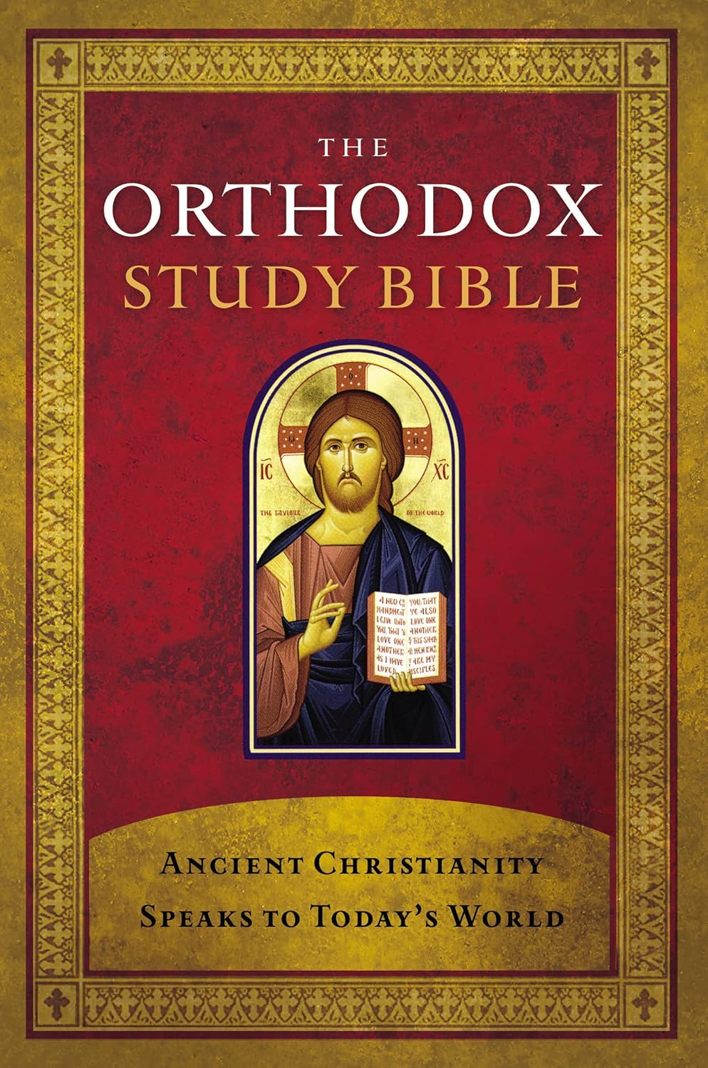 The Orthodox Study Bible, Hardcover: Ancient Christianity Speaks to Today's World by Thomas Nelson