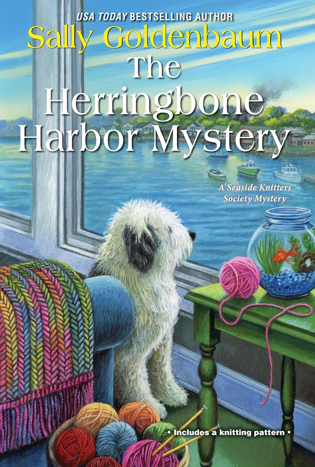 The Herringbone Harbor Mystery (Seaside Knitters Society) by Sally Goldenbaum