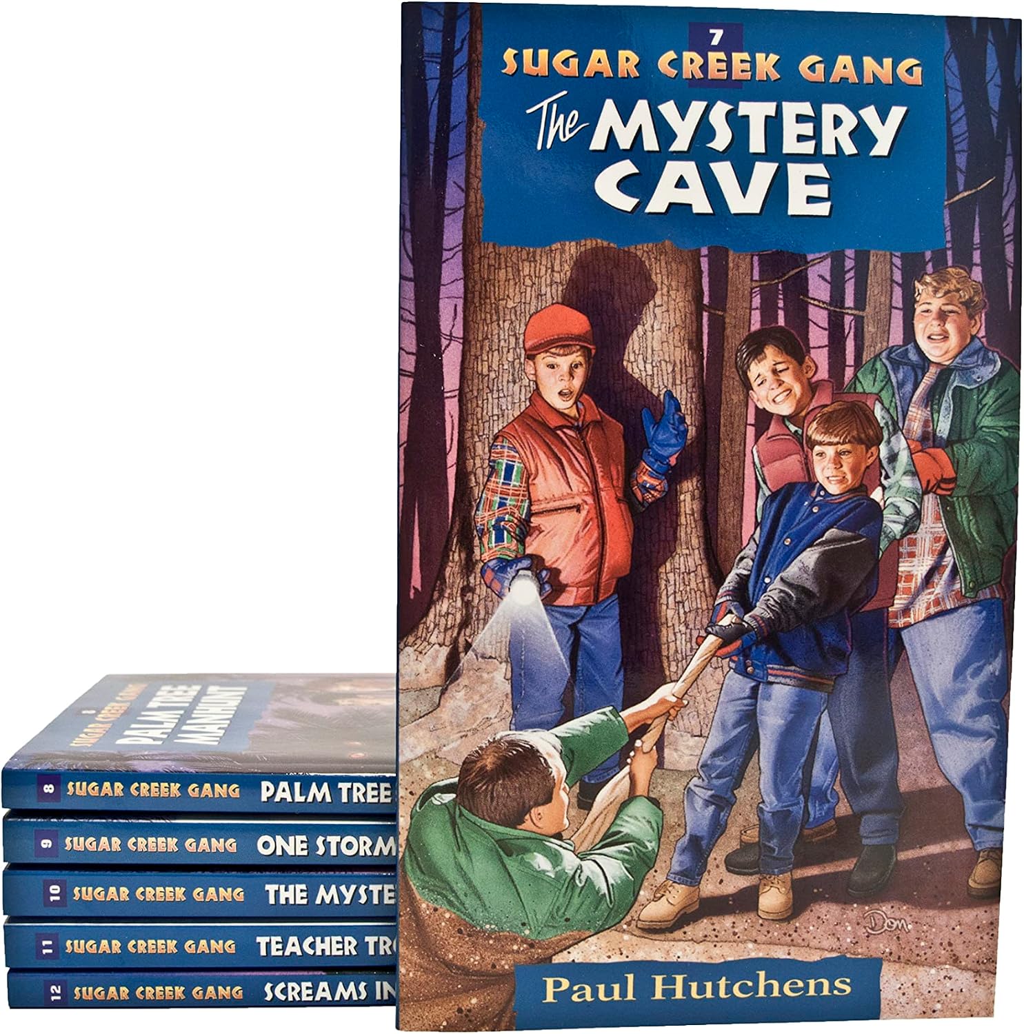 The Mystery Cave/The Palm Tree Manhunt/One Stormy Day/The Mystery Thief/Teacher Trouble/Screams in the Night (Sugar Creek Gang 7-12) by Paul Hutchens