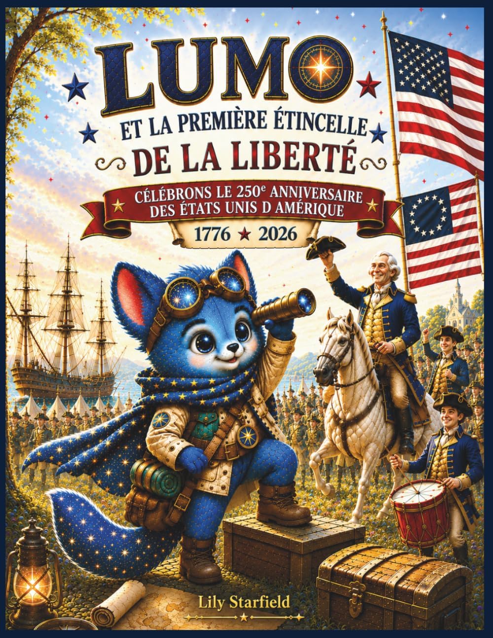 LUMO et la Première Étincelle de la Liberté: Célébrons le 250e Anniversaire des États-Unis d'Amérique (French Edition) by Lily Starfield
