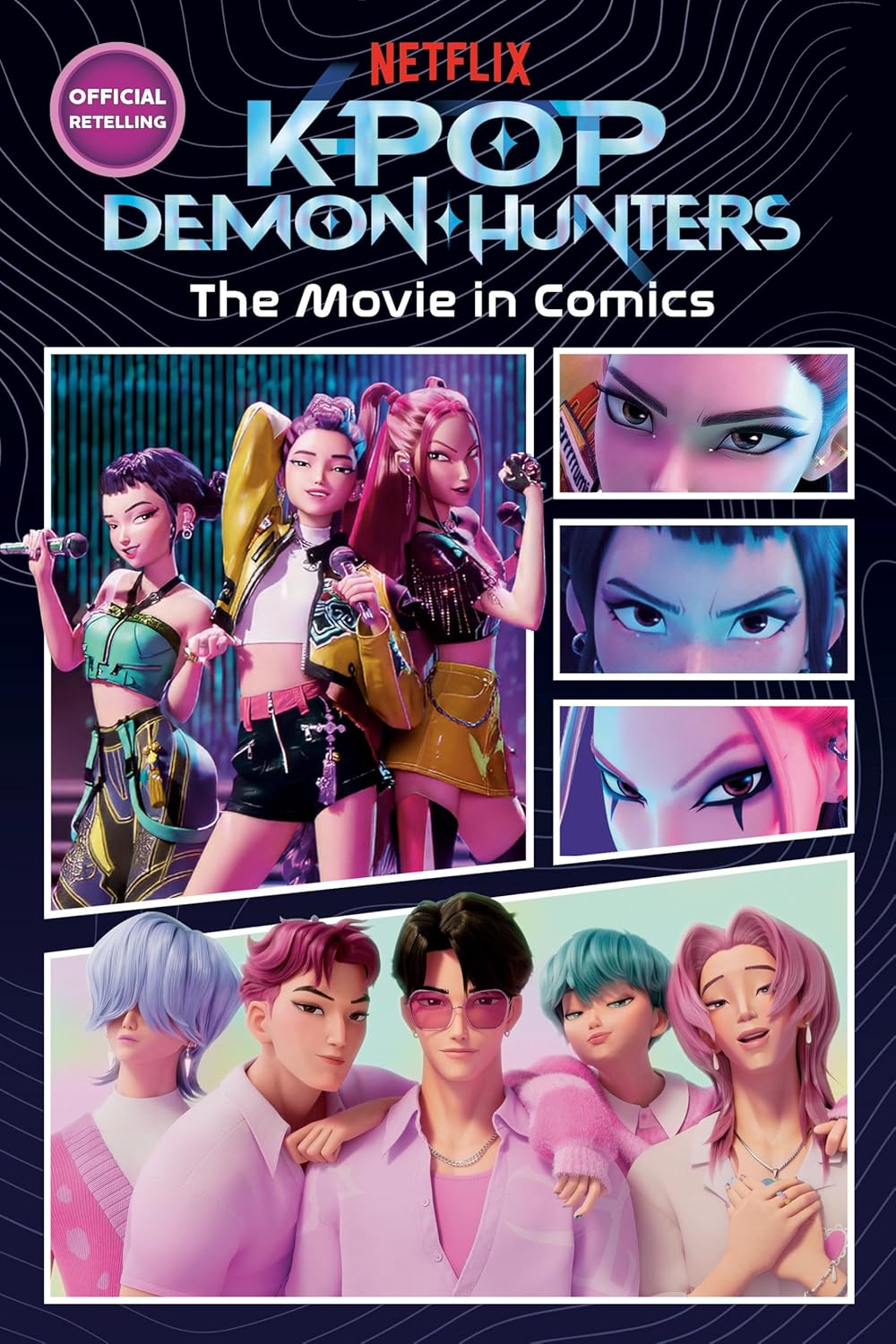 KPop Demon Hunters: The Movie in Comics: The Official Retelling in Comic Form by Random House