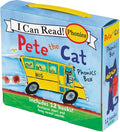 Pete the Cat 12-Book Phonics Fun!: A Box of 12 Mini-Books Featuring Short and Long Vowel Sounds – Expert-Reviewed Beginning Readers for Kids (Ages 3-6) (I Can Read Phonics Fun) by Kimberly Dean