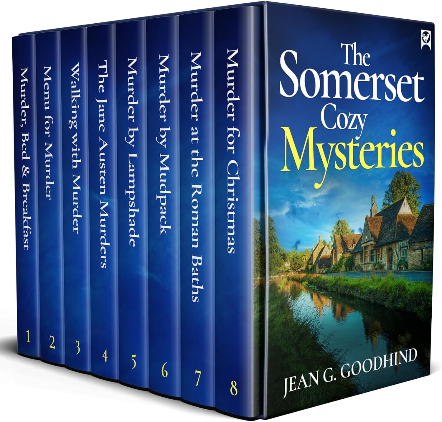The Somerset Cozy Mysteries: eight completely addictive murder mysteries (Cozy Whodunnit Box Sets) by JEAN G. GOODHIND