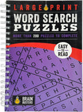 Large Print Word Search Puzzles Volume 2: Over 200 Puzzles to Complete with Solutions - Include Spiral Bound / Lay Flat Design and Large to Extra-Large Font for Word Finds (Brain Busters) by Parragon Books