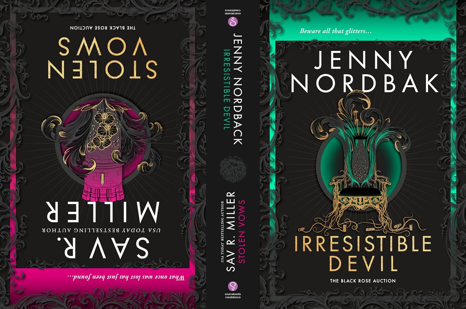 Stolen Vows & Irresistible Devil (Standard Edition) (Black Rose Auction, 2) by Sav R. Miller