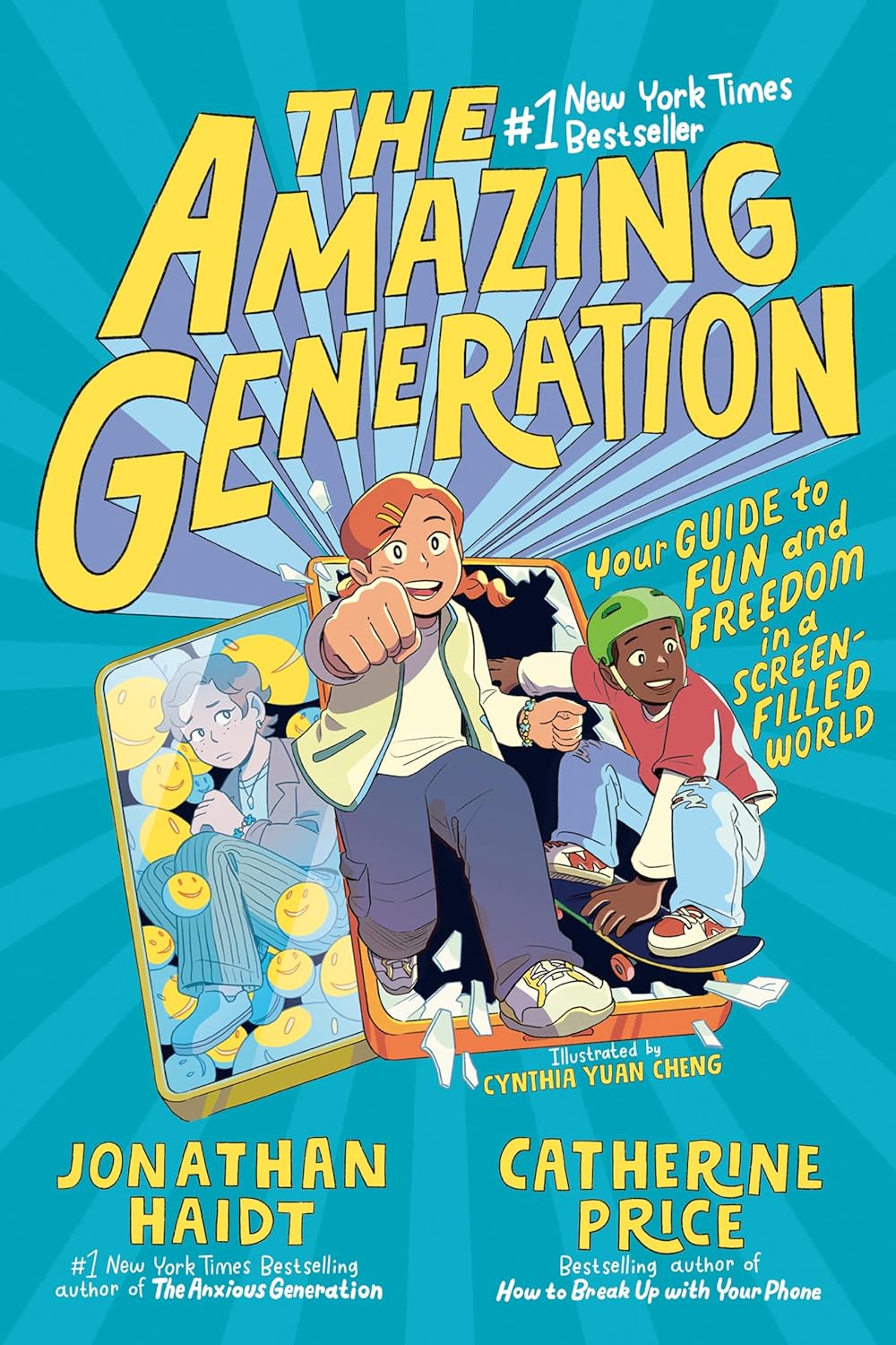 The Amazing Generation: Your Guide to Fun and Freedom in a Screen-Filled World by Jonathan Haidt