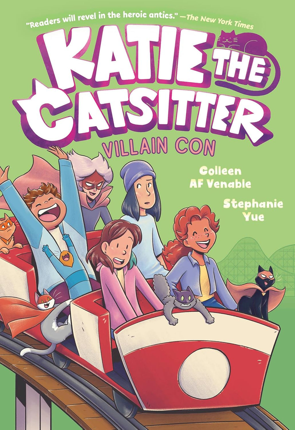 Katie the Catsitter 5: Villain Con: (A Graphic Novel) by Colleen AF Venable