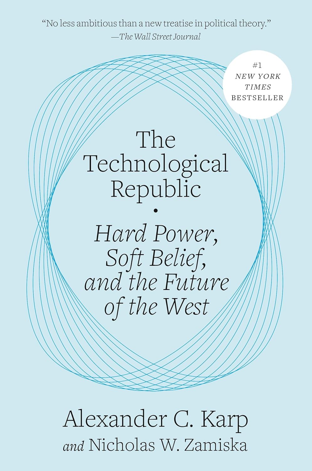 The Technological Republic: Hard Power, Soft Belief, and the Future of the West by Alexander C. Karp