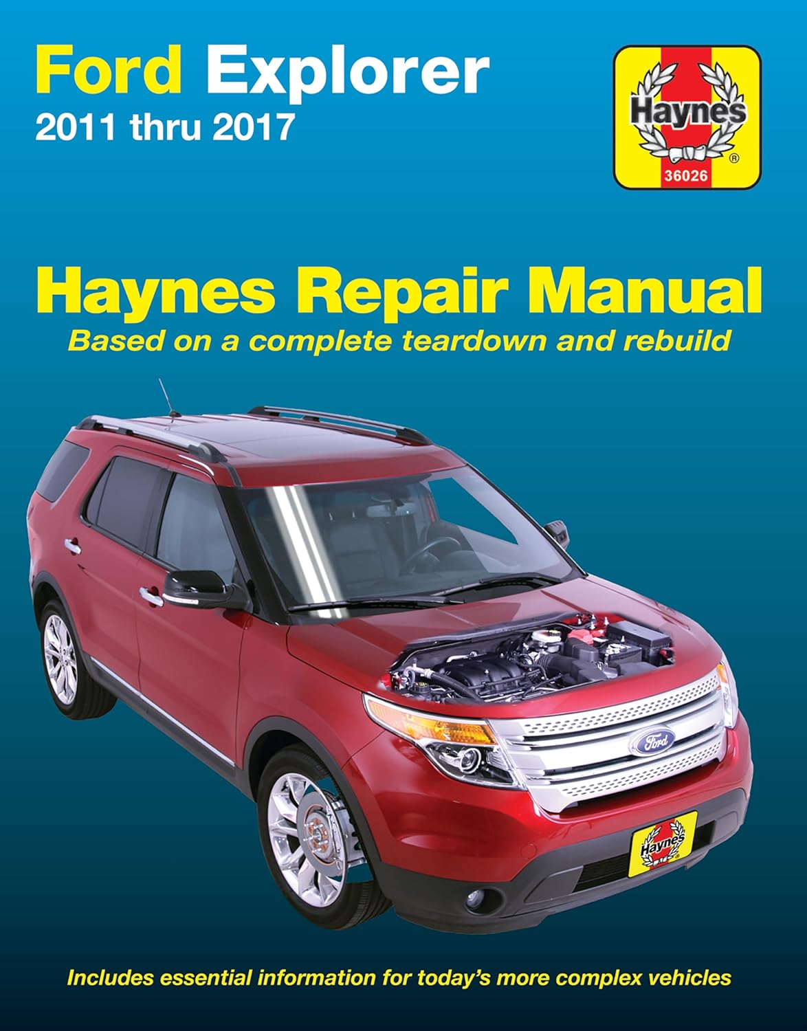 Ford Explorer (11-17) Haynes Repair Manual (Does Not Include Information Specific to Police Interceptor Models) by Haynes Manuals