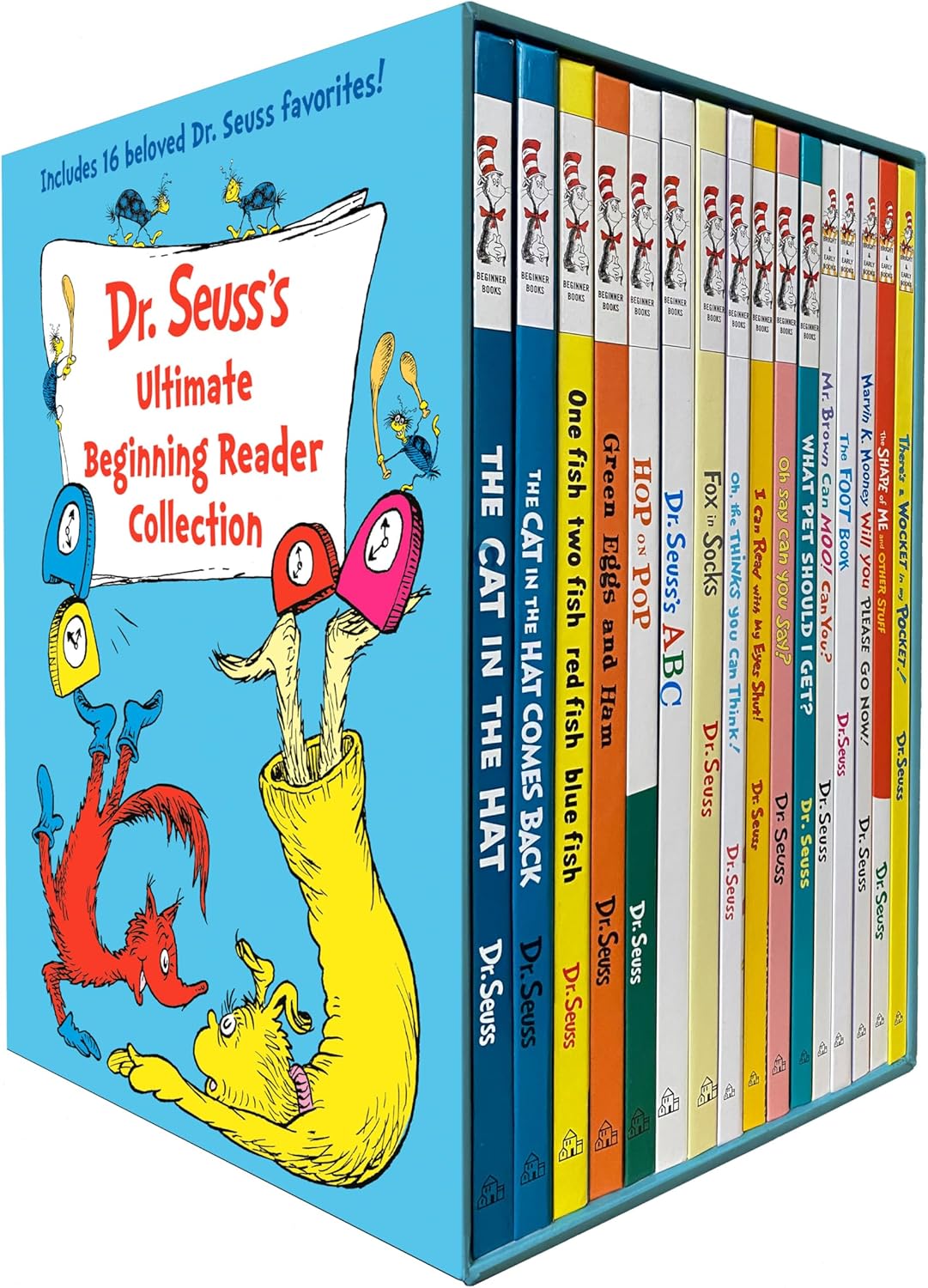 Dr. Seuss's Ultimate Beginning Reader Boxed Set Collection: Includes 16 Beginner Books and Bright & Early Books by Dr. Seuss