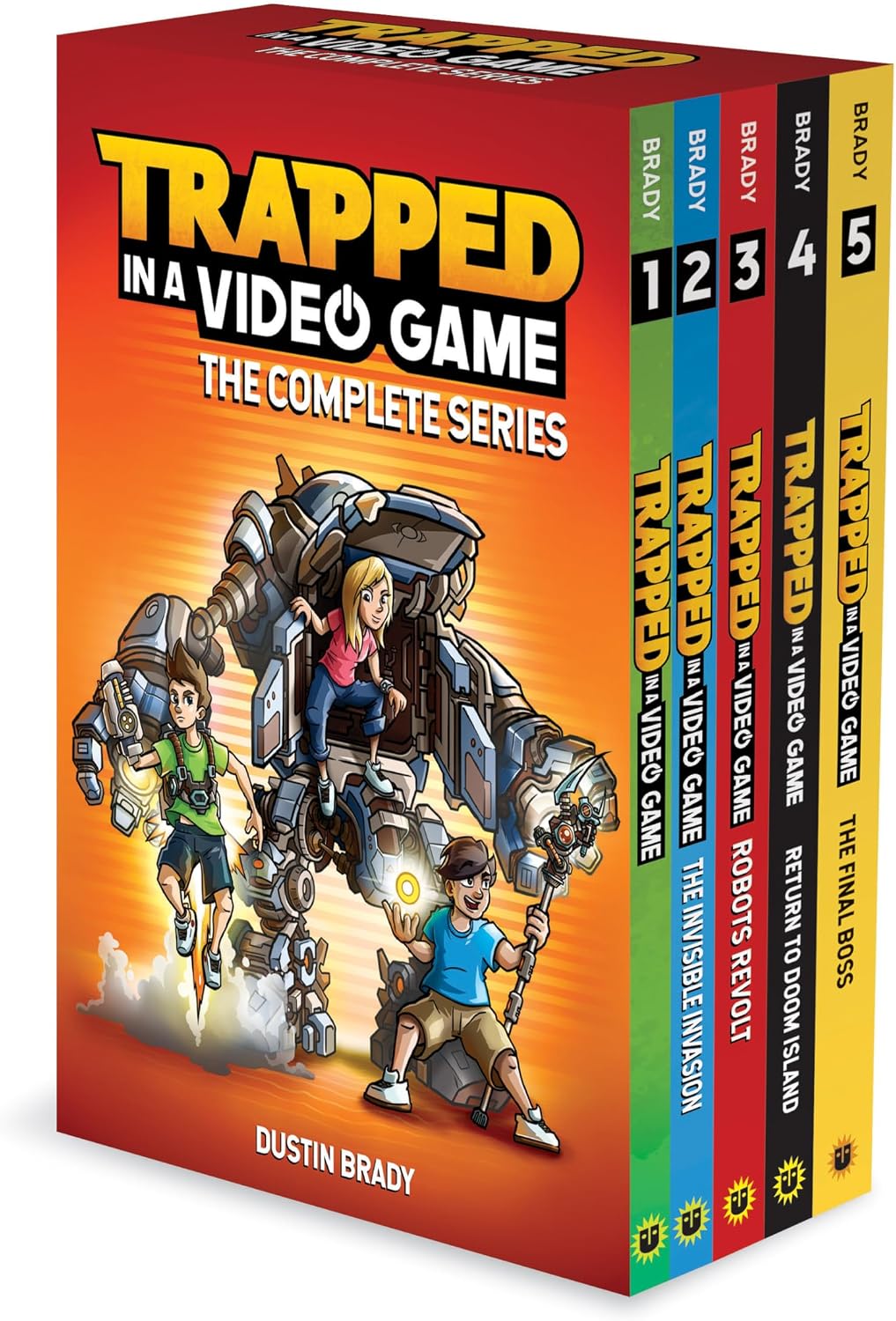 Trapped in a Video Game: The Complete Series by Dustin Brady