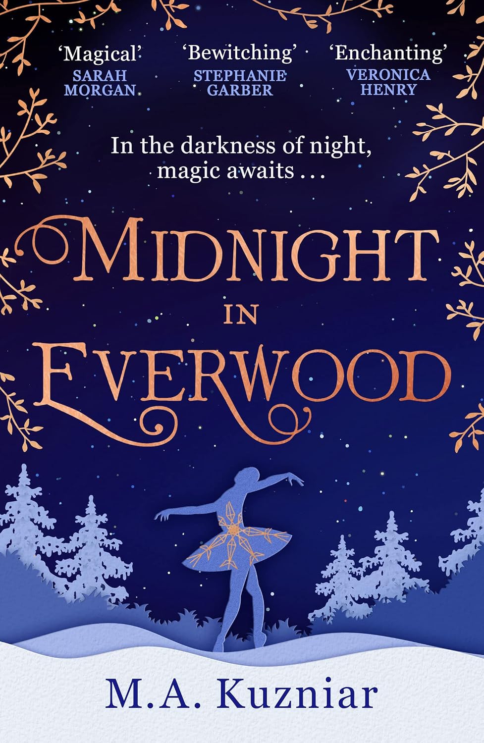 Midnight in Everwood: The debut historical romance and new magical fairy tale retelling of The Nutcracker to curl up with in winter 2023 by M.A. Kuzniar