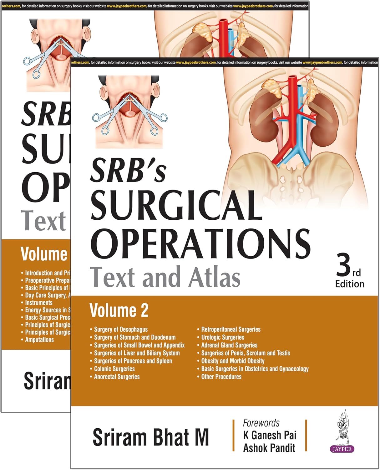 SRB's Surgical Operations: Text and Atlas : Two Volume Set by Unknown Author