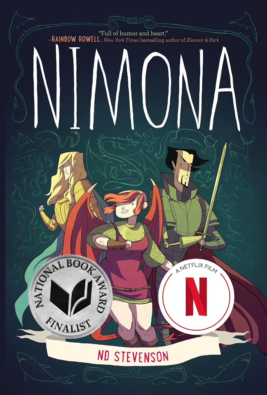 Nimona: A Subversive Graphic Novel Adventure About Villainy, Identity, and Unexpected Loyalty by ND Stevenson