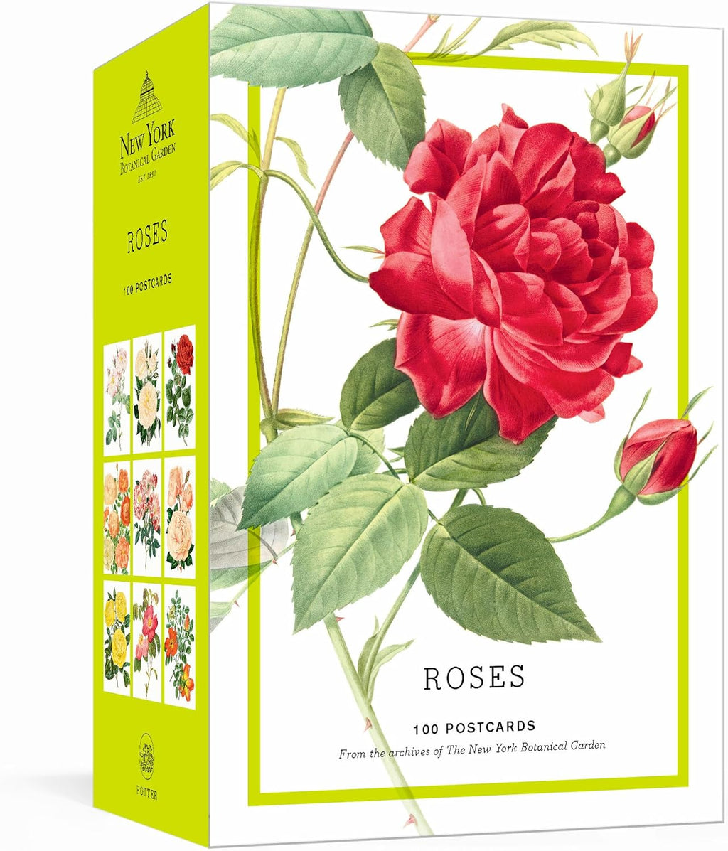 Roses: 100 Postcards from the Archives of The New York Botanical Garden by The New York Botanical Garden