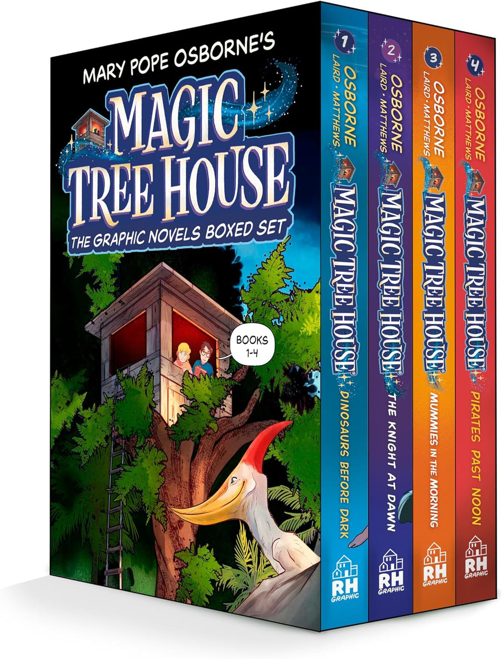 Magic Tree House Graphic Novel Starter Set: (A Graphic Novel Boxed Set) by Mary Pope Osborne