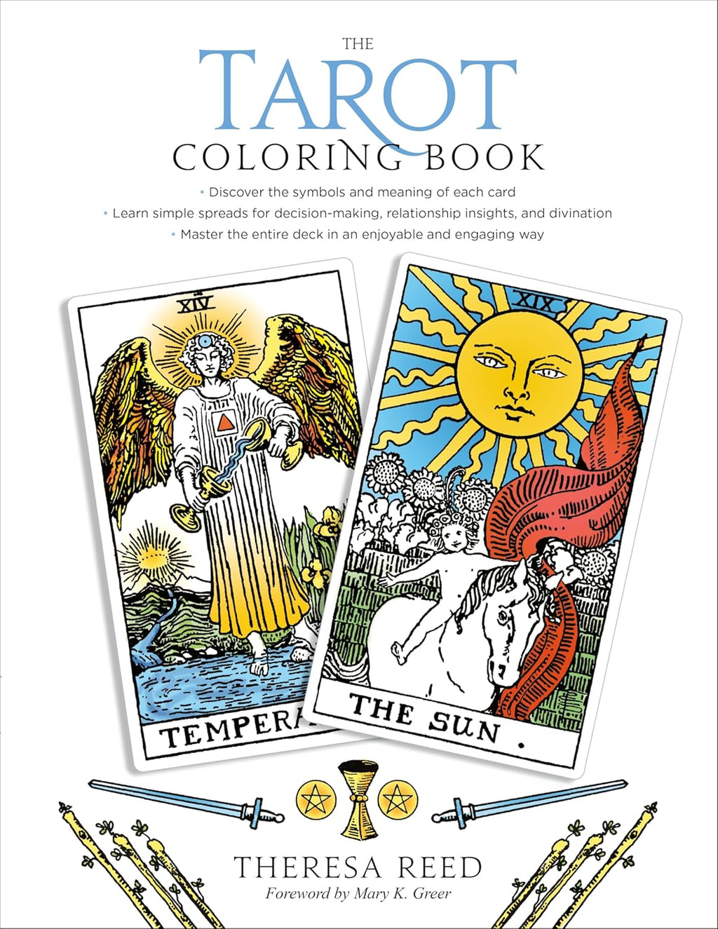The Tarot Coloring Book by Theresa Reed