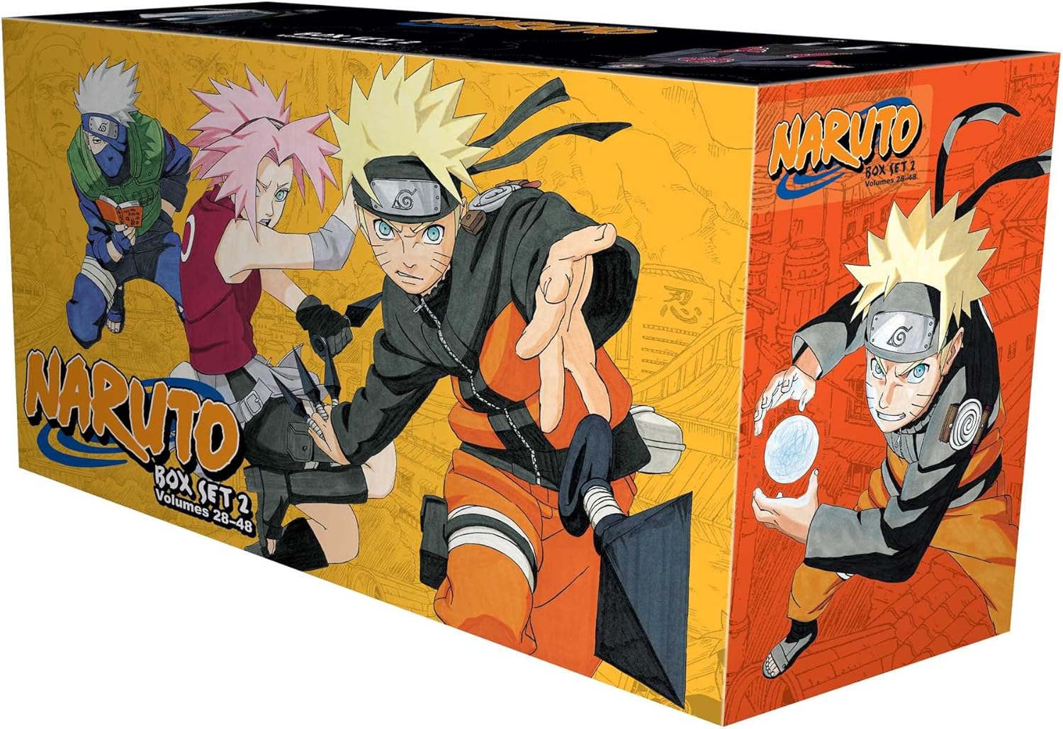 Naruto Box Set 2: Volumes 28-48 with Premium by Masashi Kishimoto