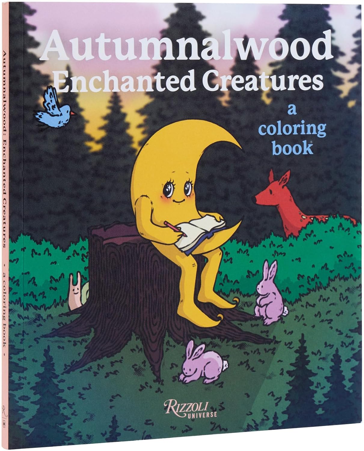 Autumnalwood: Enchanted Creatures: A Coloring Book by Autumnalwood
