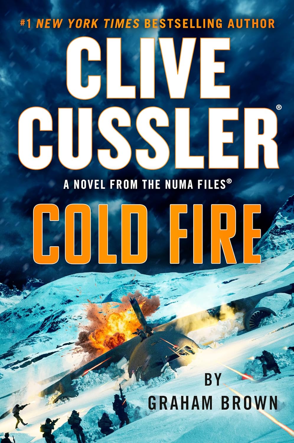 Clive Cussler Cold Fire (The NUMA Files) by Graham Brown