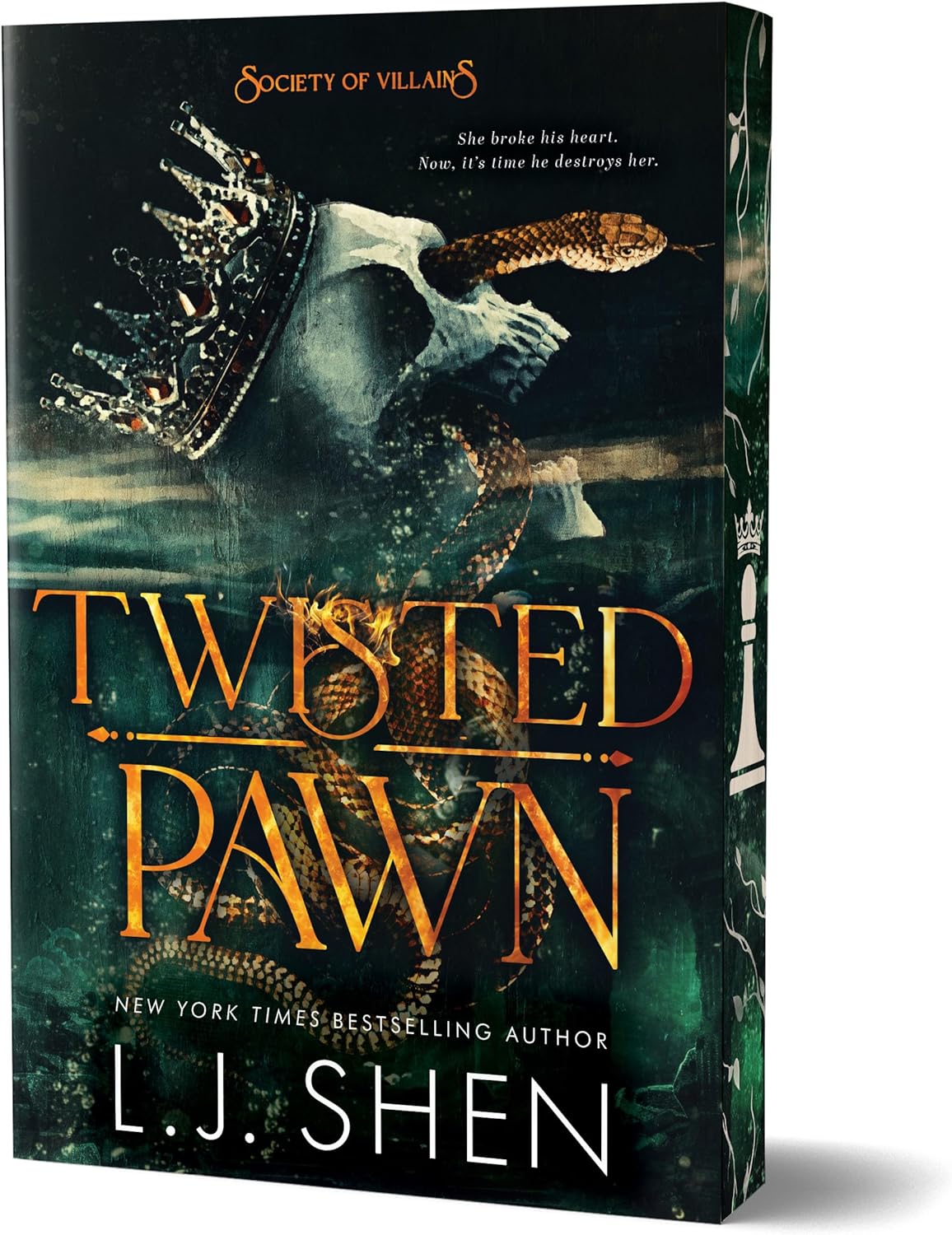 Twisted Pawn (Deluxe Edition) (Society of Villains, 2) by L.J. Shen
