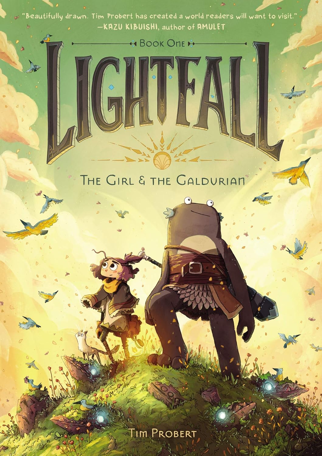 Lightfall: The Girl & the Galdurian: A Graphic Novel by Tim Probert