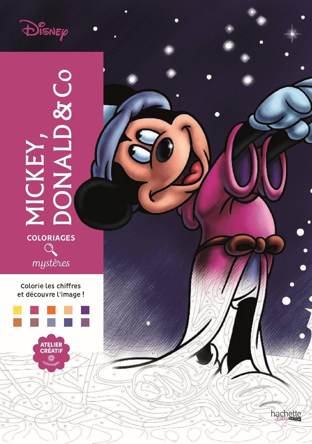 Coloriages mystères Disney - Mickey, Donald & Co by Jérémy Mariez