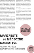 Manifeste pour la Médecine narrative: Pour une politique de la littérature en médecine by Isabelle Galichon