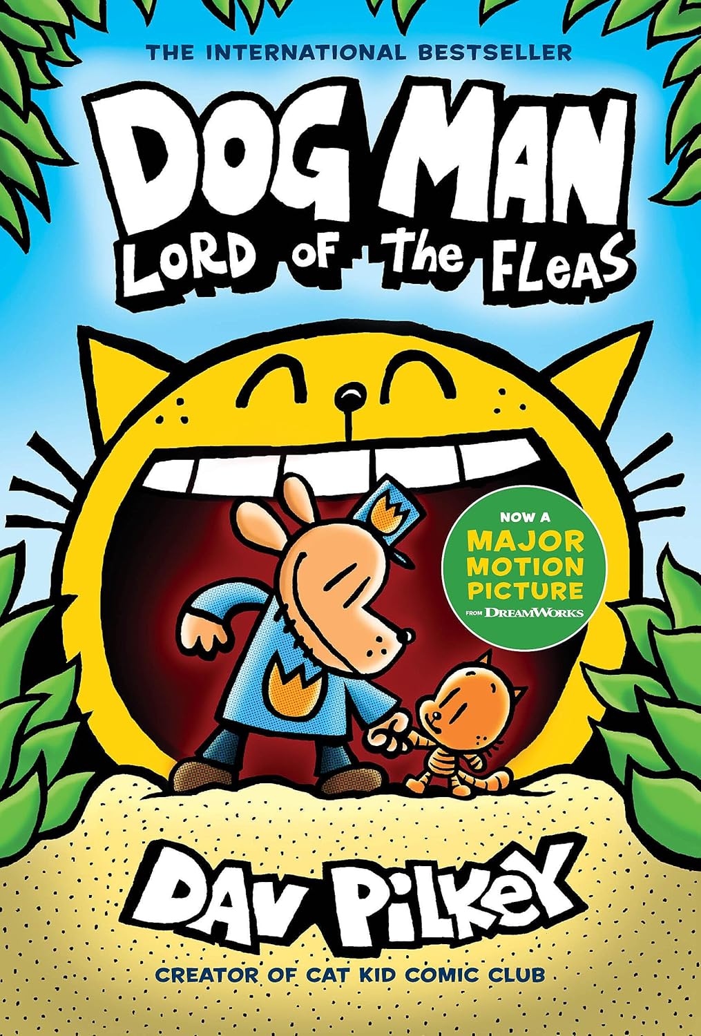 Dog Man: Lord of the Fleas: A Graphic Novel (Dog Man #5): From the Creator of Captain Underpants (5) by Dav Pilkey
