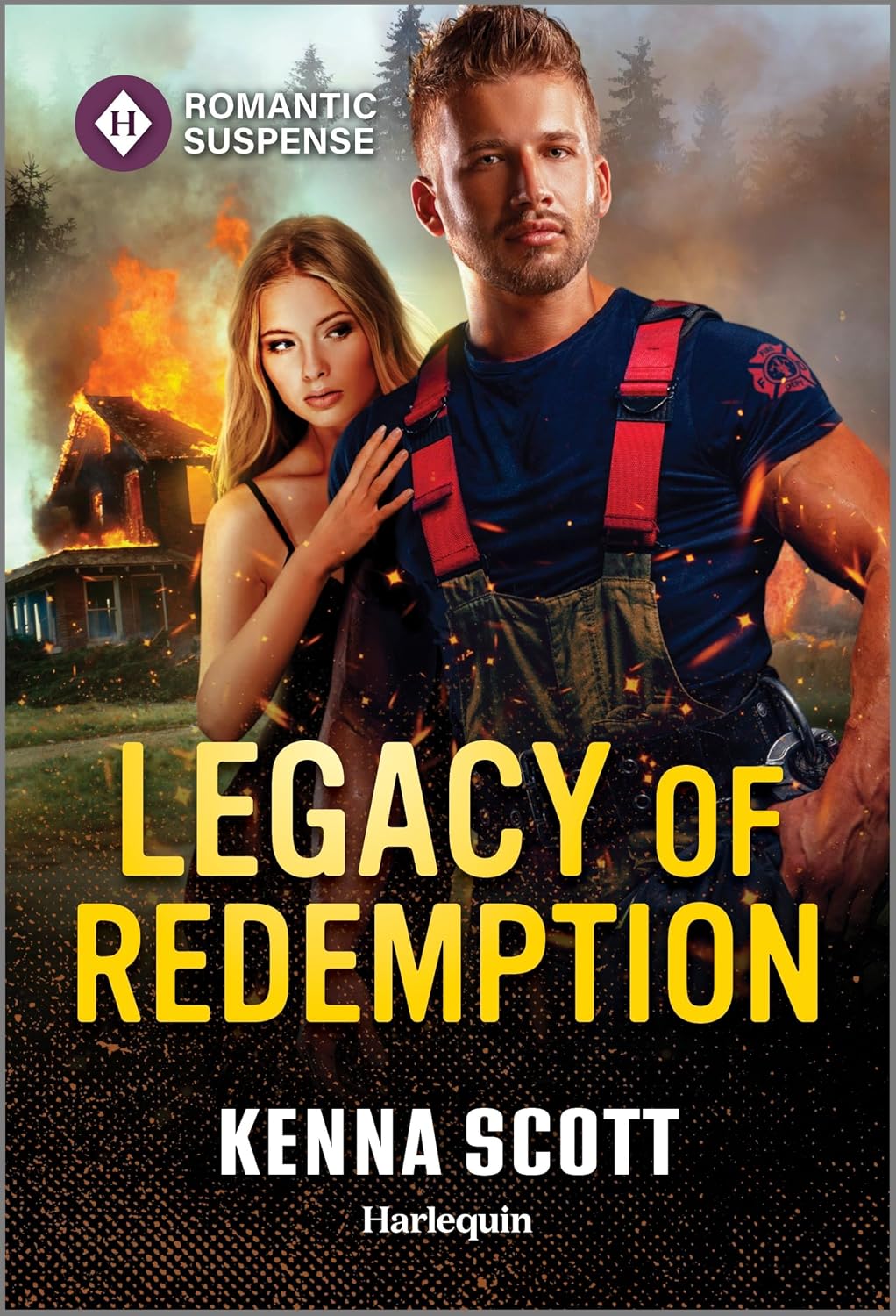 Legacy of Redemption: A Second Chance Firefighter Suspense Romance (Fairfield First Responders, 2) by Kenna Scott