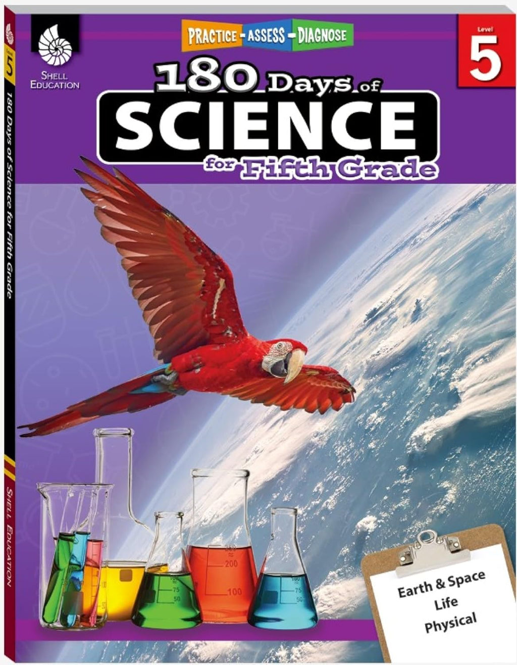 180 Days™: Science for Fifth Grade: Practice, Assess, Diagnose by Lauren Homayoun