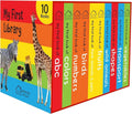 My First Library: Boxset of 10 Board Books for Kids by Wonder House Books