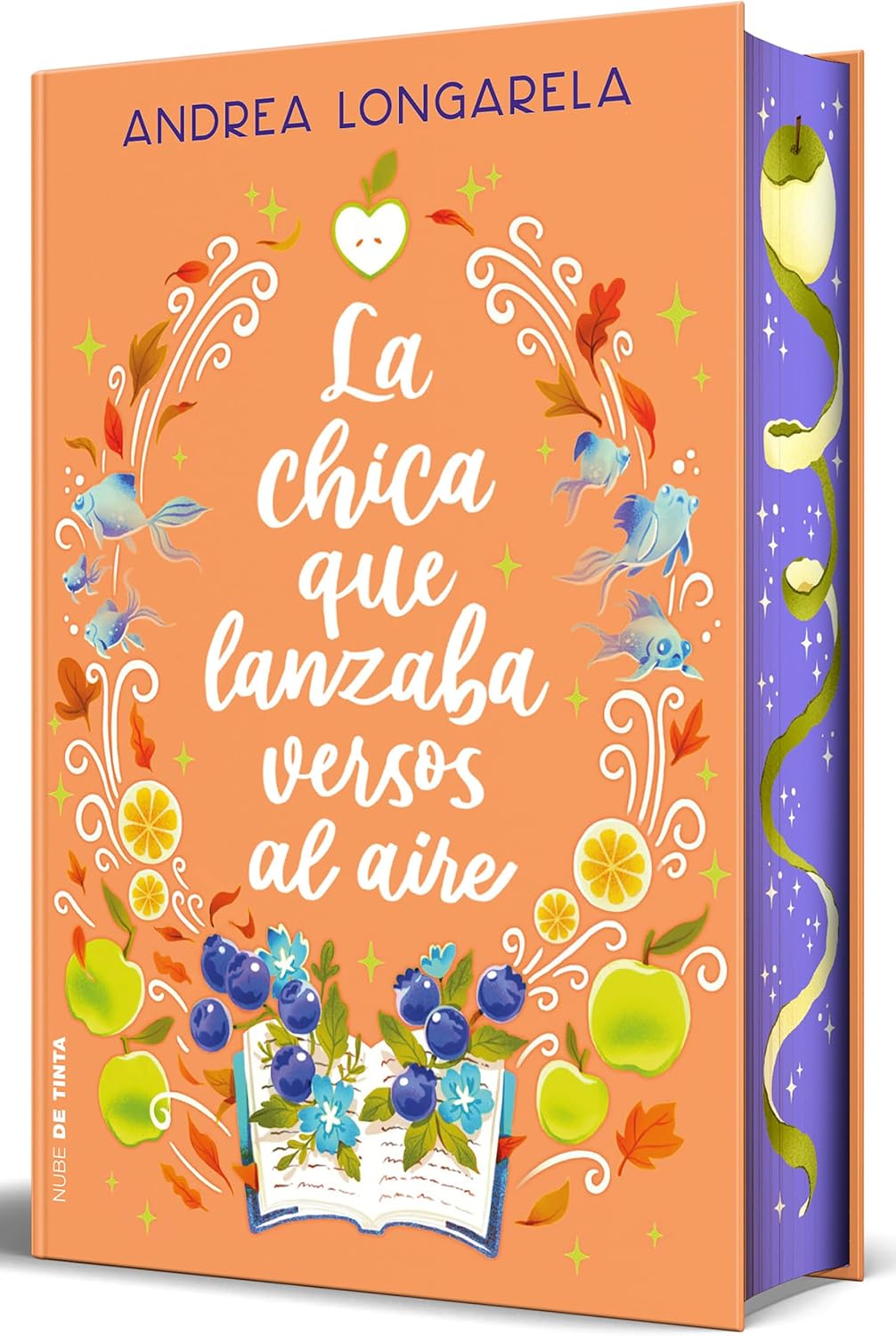 La chica que lanzaba versos al aire (Cantos pintados) / The Girl Who Cast Her Verses to the Wind (Sprayed Edges) (Spanish Edition) by Andrea Longarela