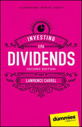 Investing In Dividends For Dummies (For Dummies (Business & Personal Finance)) by Lawrence Carrel