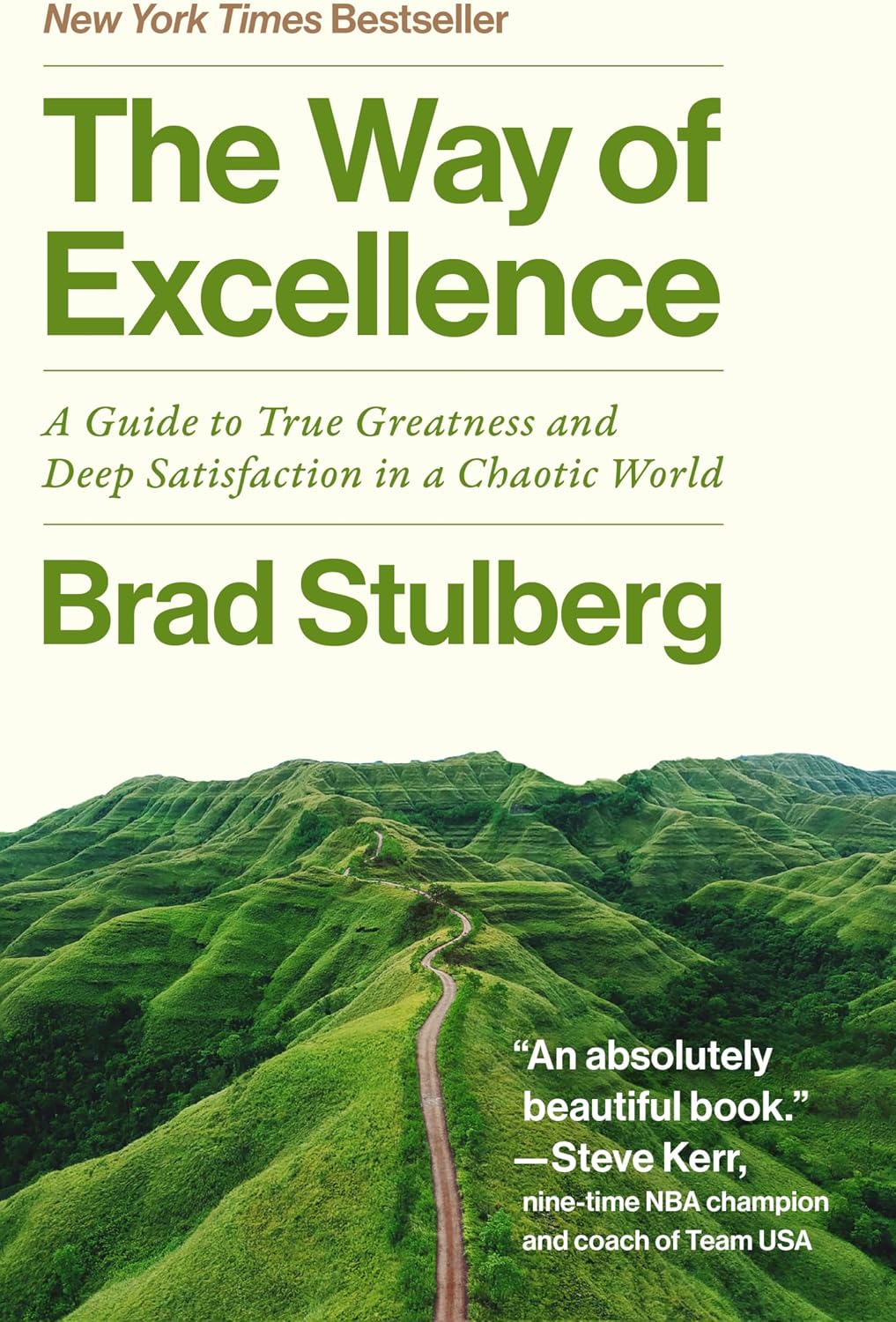 The Way of Excellence: A Guide to True Greatness and Deep Satisfaction in a Chaotic World – Practical Strategies Using Modern Science and Timeless Philosophy by Brad Stulberg