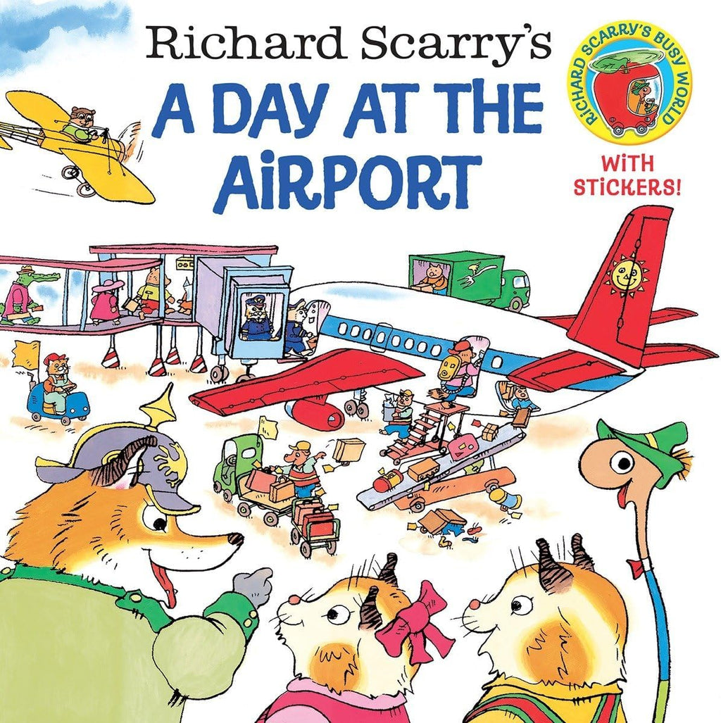 Richard Scarry's A Day at the Airport (Pictureback) by Richard Scarry