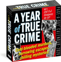 Year of True Crime Page-A-Day® Calendar 2026: Cold-blooded murders, harrowing escapes, chilling mysteries! by Workman Calendars