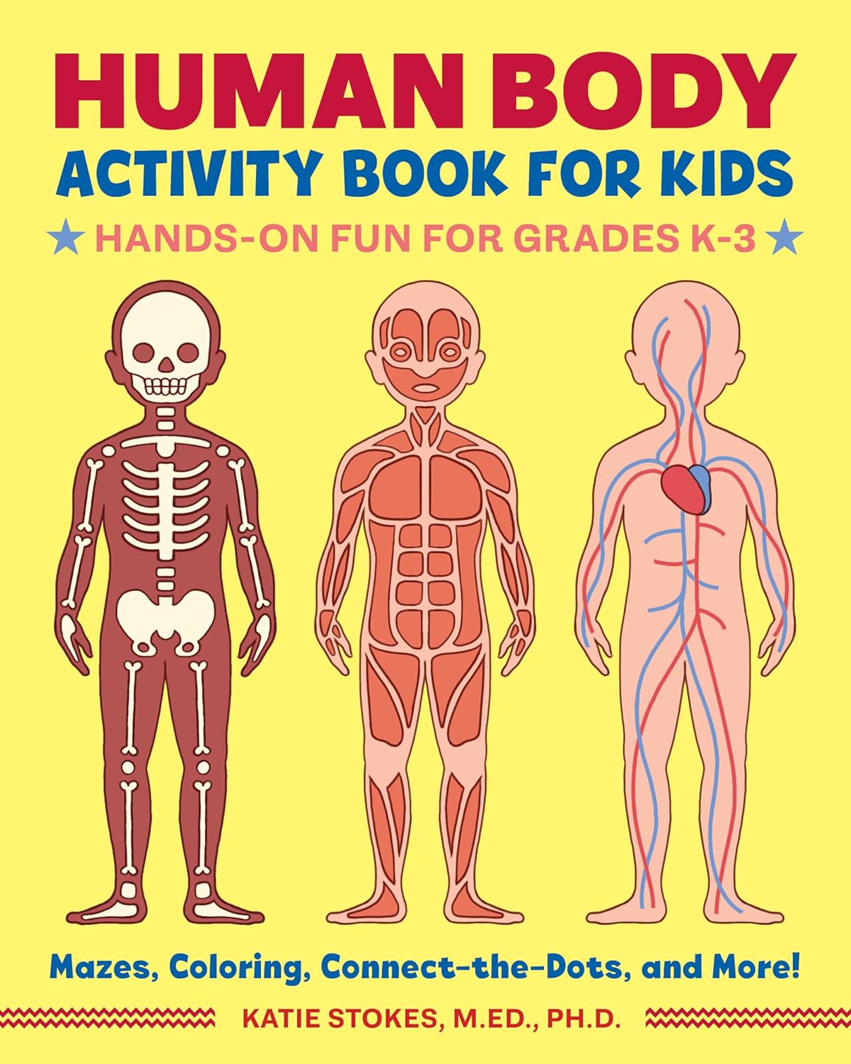 Human Body Activity Book for Kids: Hands-On Fun for Grades K-3 by Katie Stokes MEd PhD