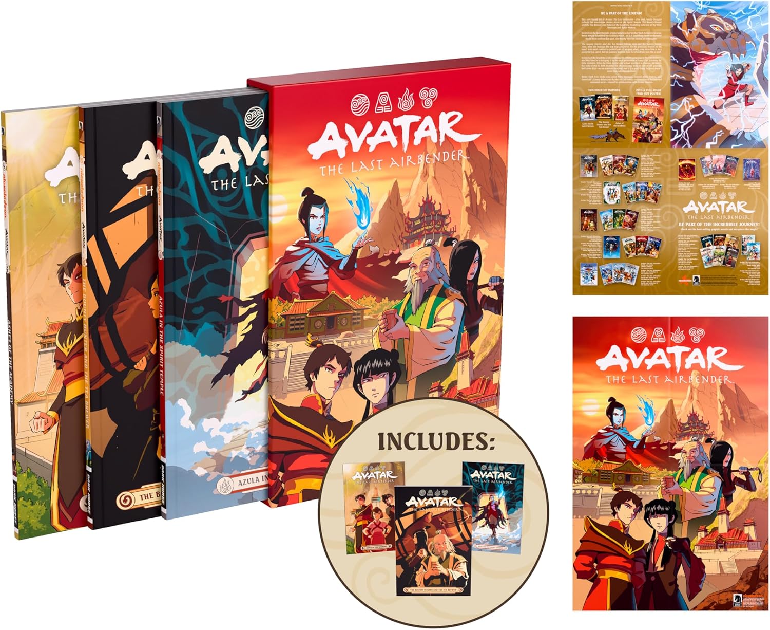 Avatar: The Last Airbender--Fire and Family Treasury Boxed Set by Faith Erin Hicks