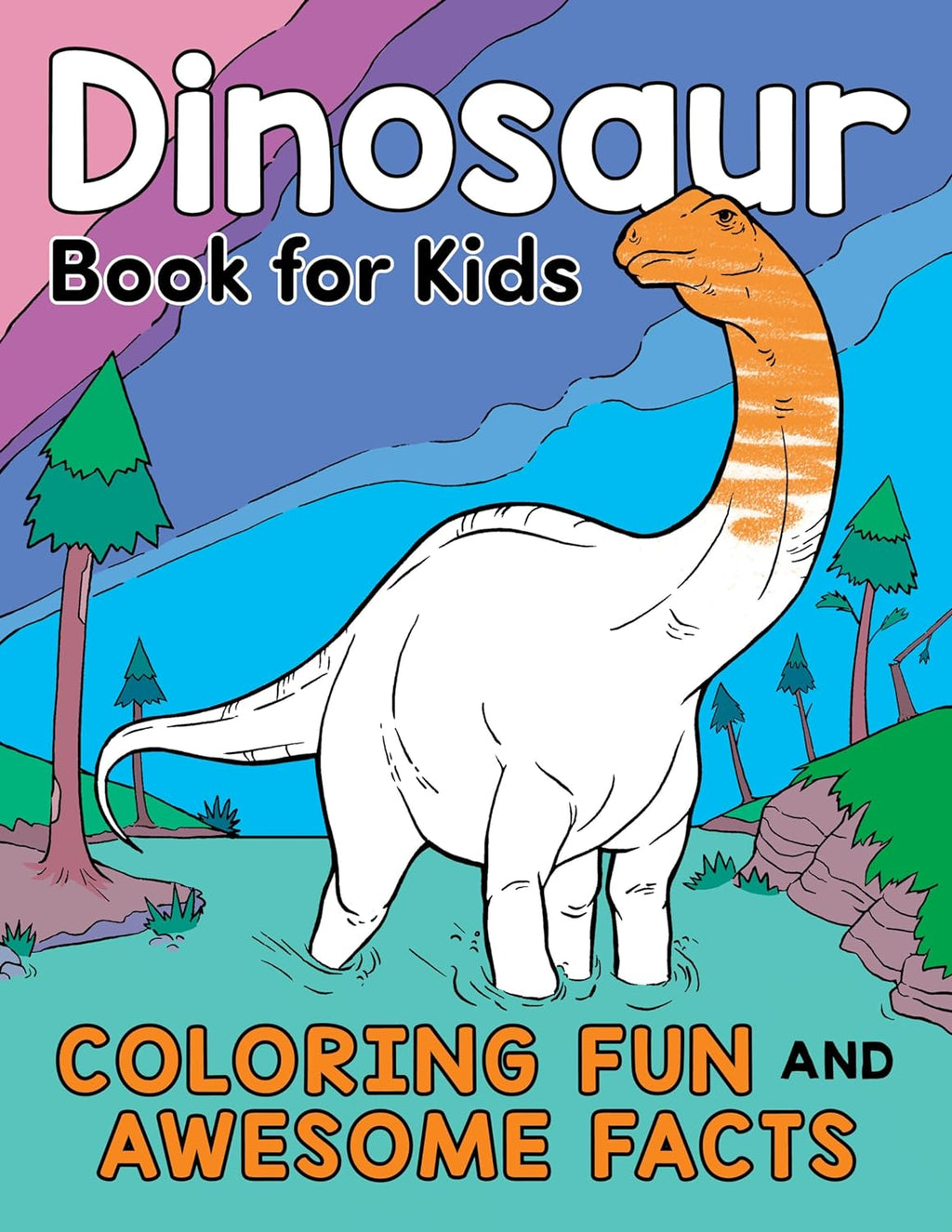 Dinosaur Book for Kids: Coloring Fun and Awesome Facts (A Did You Know? Coloring Book) by Katie Henries-Meisner