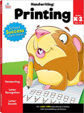 Carson Dellosa K-2 Printing Handwriting Workbook, Writing Book for Kindergarten, 1st and 2nd Grade With Letter Tracing Activities, Classroom or Homeschool Curriculum by Brighter Child