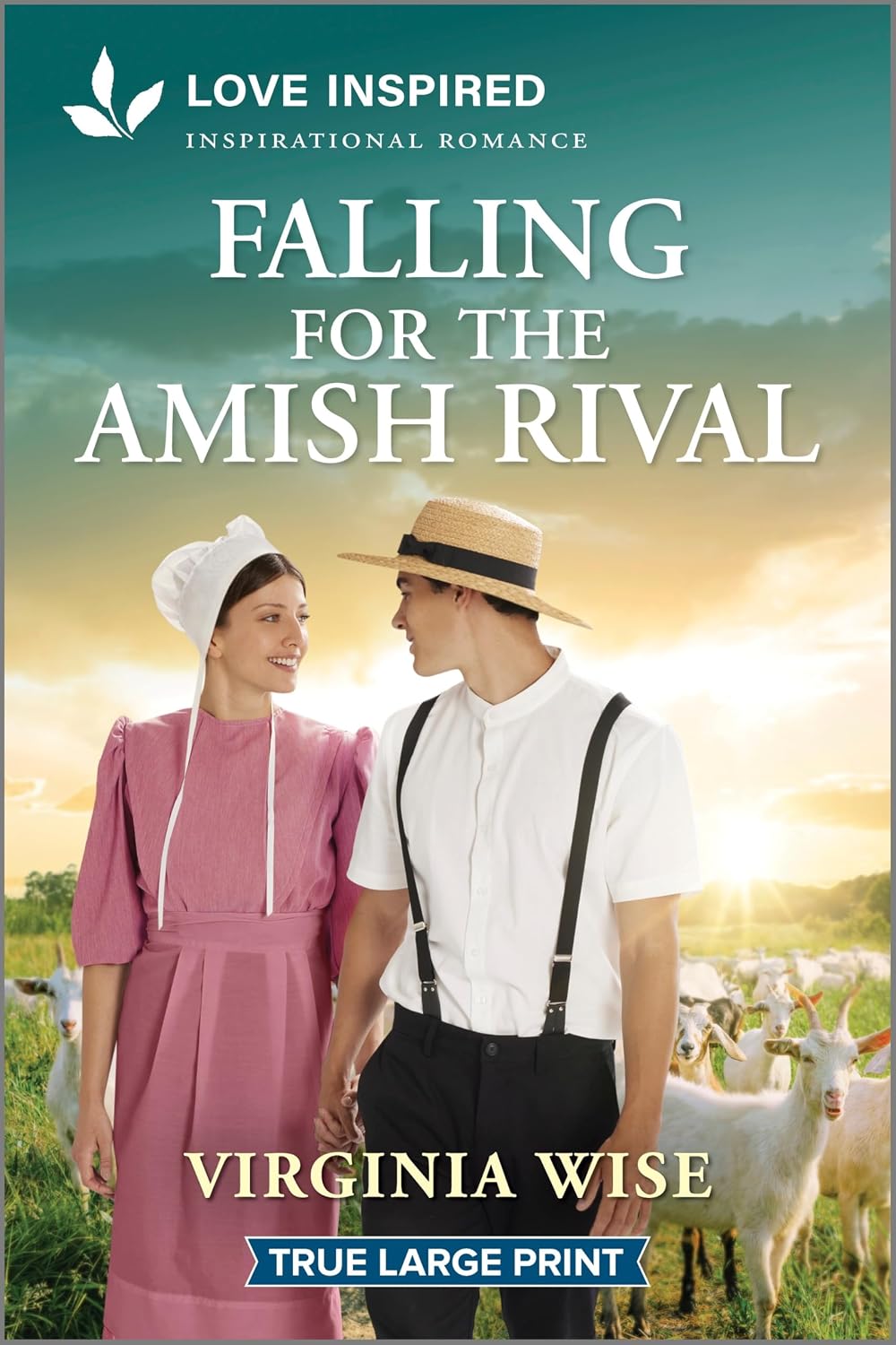 Falling for the Amish Rival: An Uplifting Inspirational Romance – A Wholesome Amish Enemies to Lovers Contemporary Story (Sisters of Stoneybrook Farm, 2) by Virginia Wise