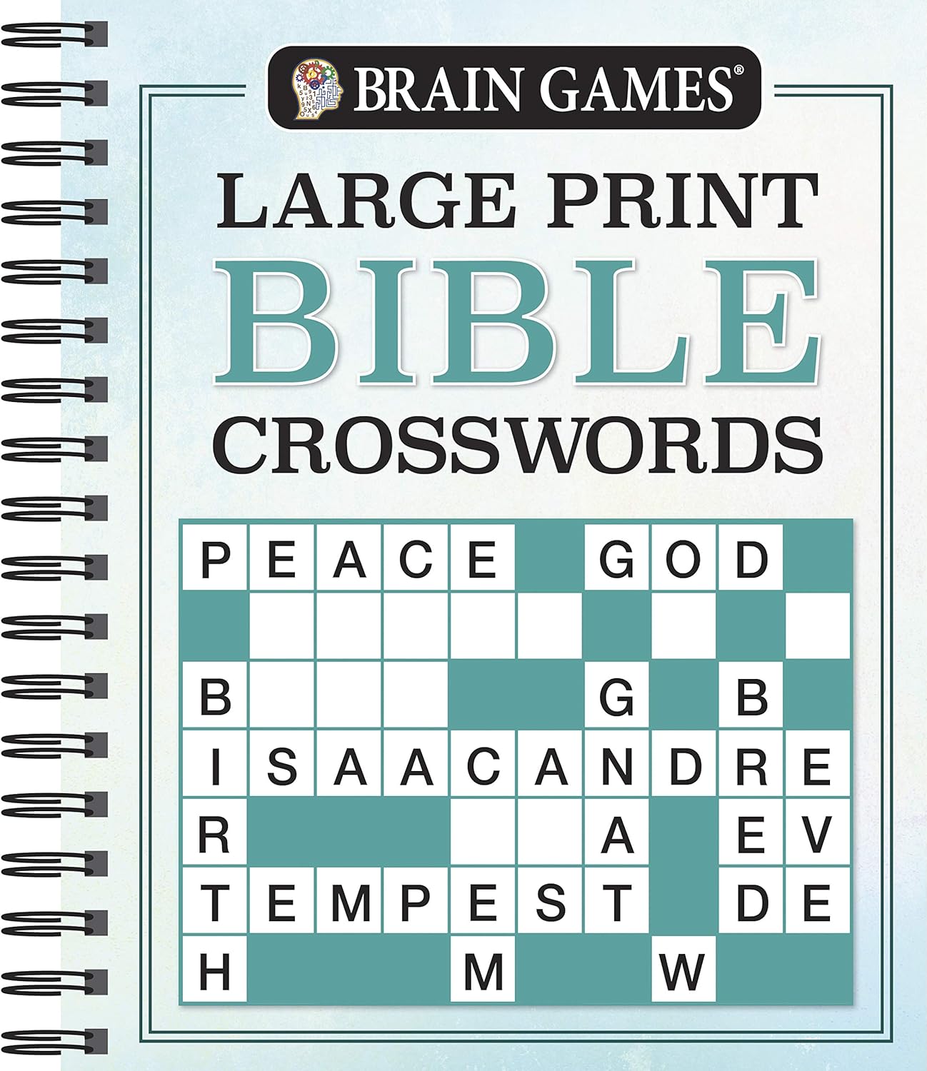 Brain Games - Large Print Bible Crosswords (Brain Games - Bible) by Publications International Ltd.