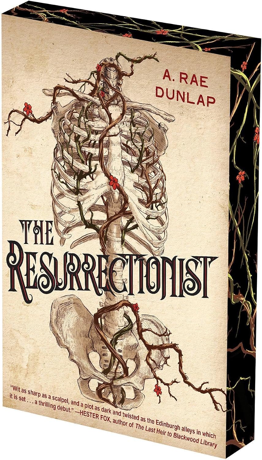 The Resurrectionist: Deluxe Stenciled Edges by A. Rae Dunlap