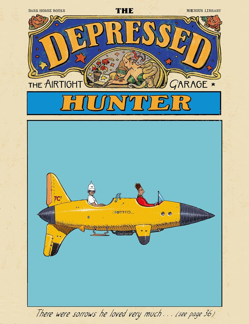 Moebius Library: The Depressed Hunter by Moebius